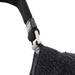 Prada Anthracite Fur Wool Shoulder Bag