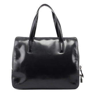 Prada Anthracite Gradient Spazzolato Tote Bag