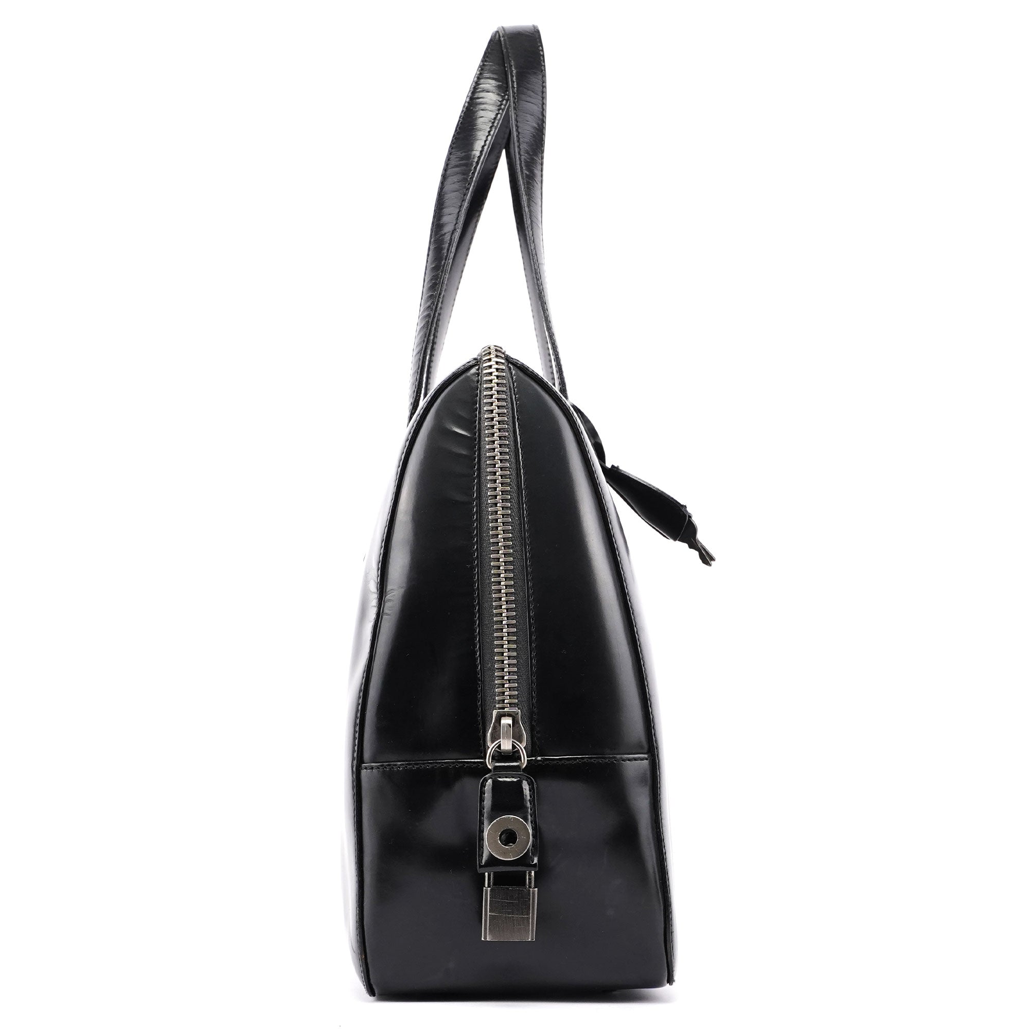 Prada Anthracite Gradient Spazzolato Tote Bag