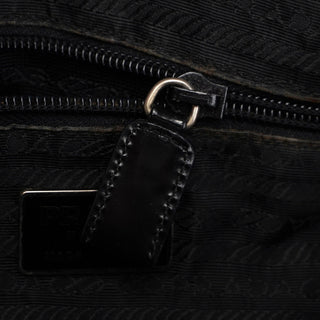 Prada Anthracite Gradient Spazzolato Tote Bag