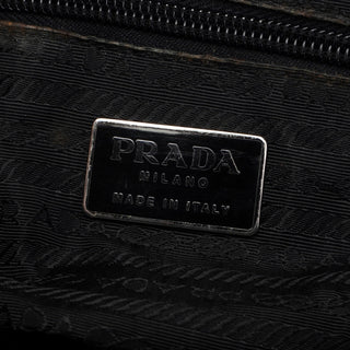 Prada Anthracite Gradient Spazzolato Tote Bag