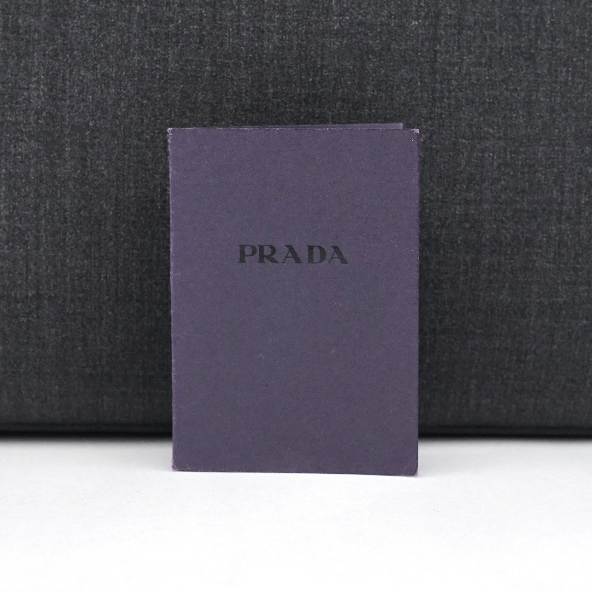 Prada Anthracite Nylon Hobo Shoulder Bag