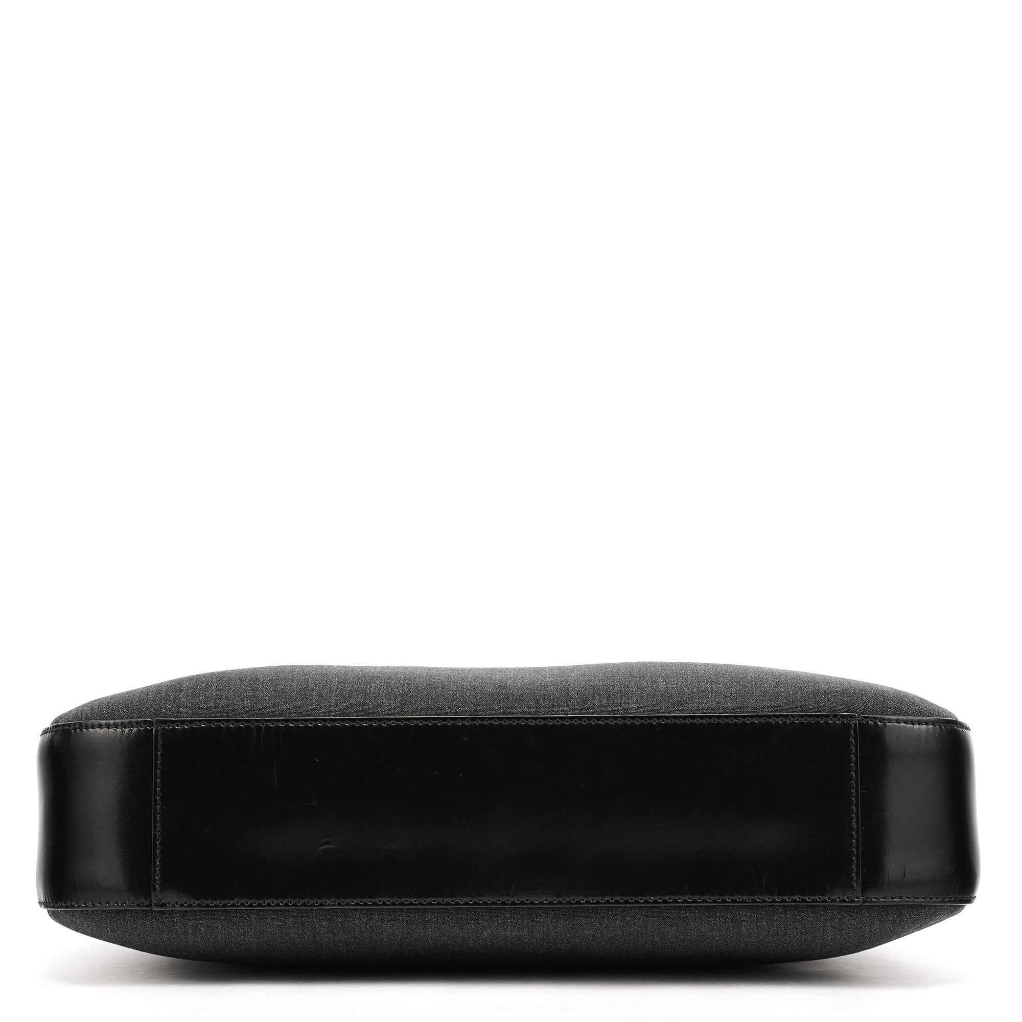 Prada Anthracite Nylon Hobo Shoulder Bag