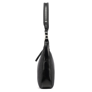 Prada Anthracite Nylon Hobo Shoulder Bag