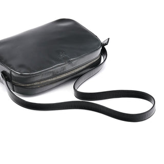 Prada Anthracite Spazzolato Swivel Shoulder Bag