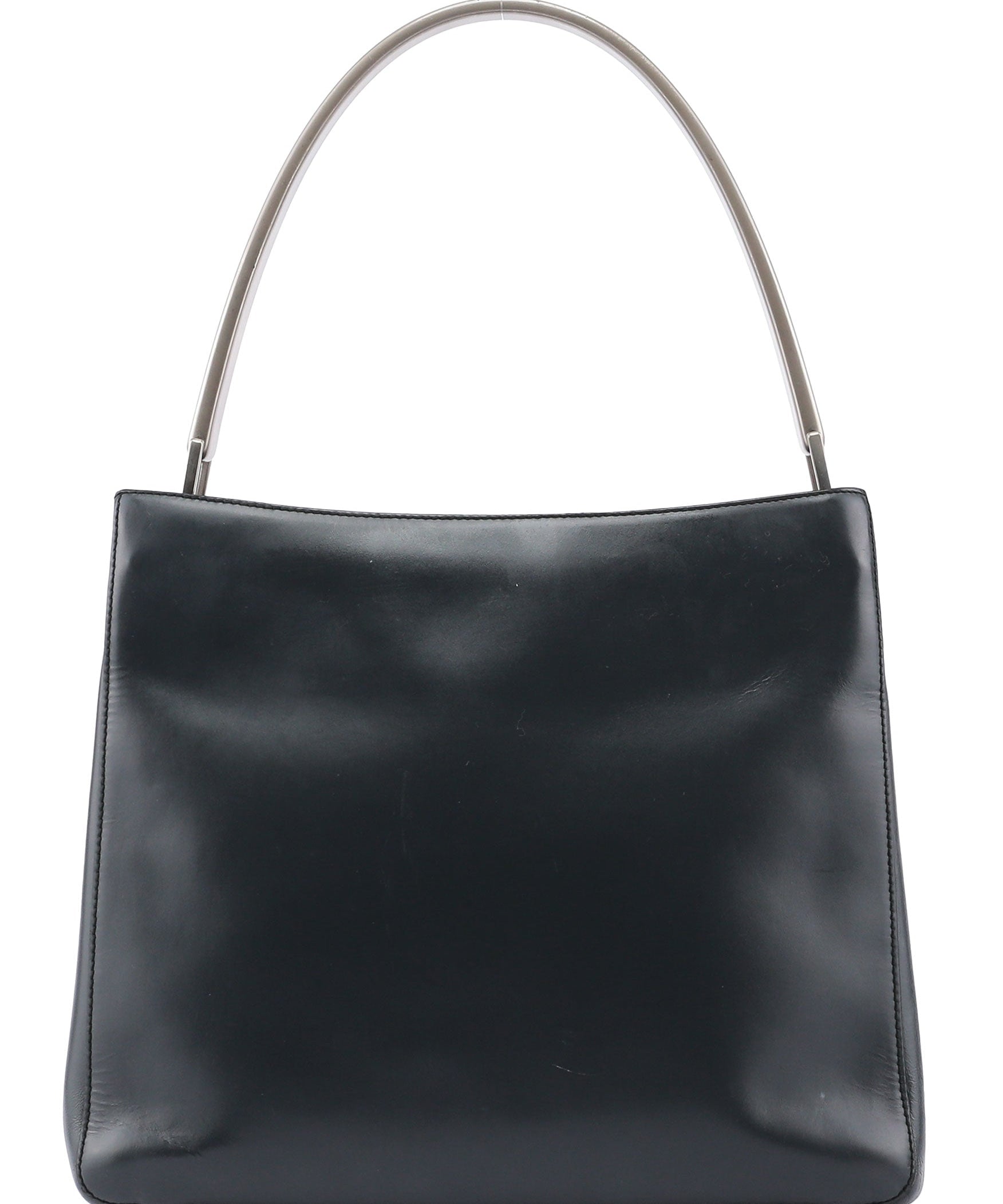 Prada Anthracite Vitello Metallo Bag