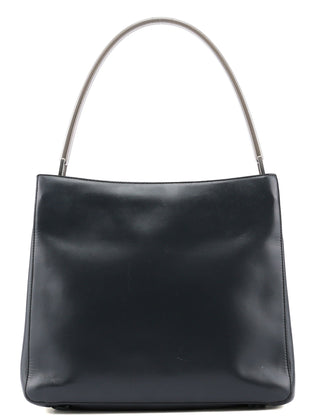 Prada Anthracite Vitello Metallo Bag