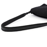 Prada Sac hobo en laine anthracite