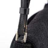 Prada Sac hobo en laine anthracite