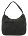 Prada Anthracite Wool Mini Hobo Bag