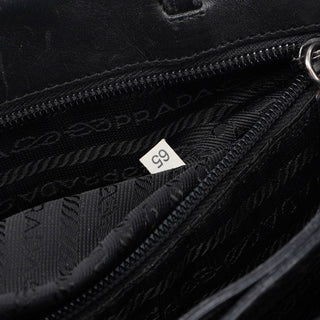 Prada Anthracite Wool Tote Bag