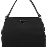 Prada B11091 Black Tessuto Chic Nylon Shoulder Bag