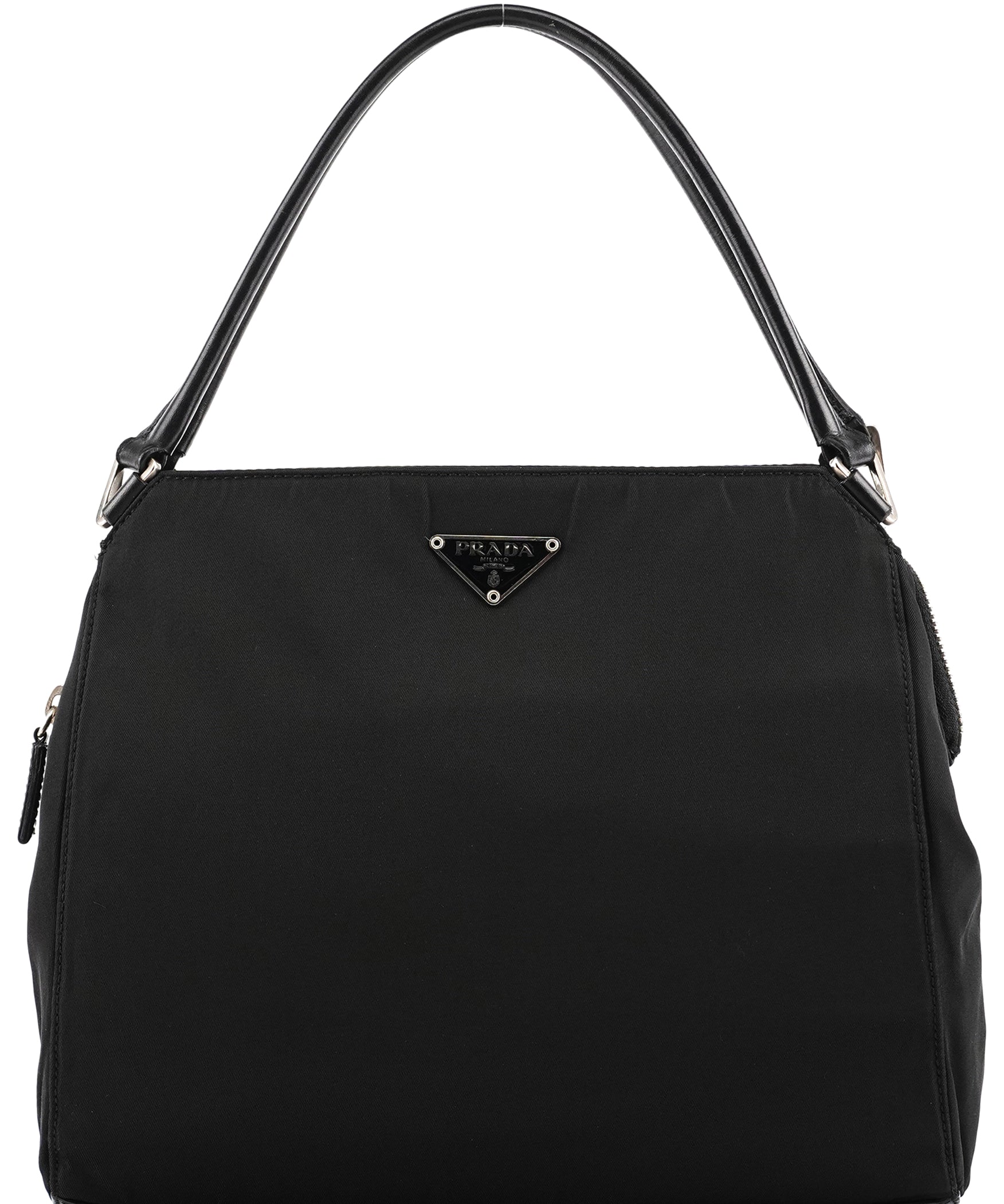 Prada B11091 Black Tessuto Chic Nylon Shoulder Bag