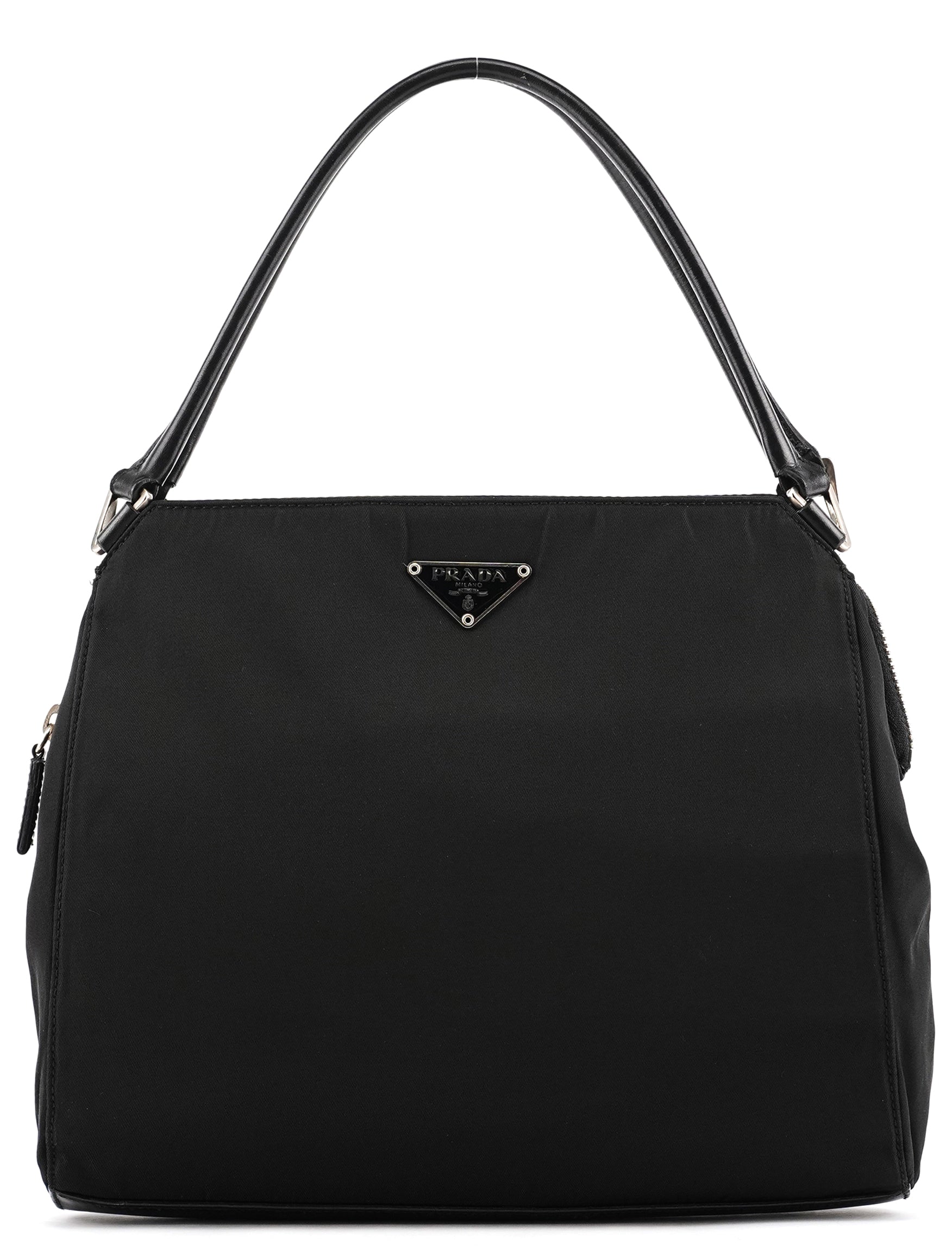 Prada B11091 Black Tessuto Chic Nylon Shoulder Bag