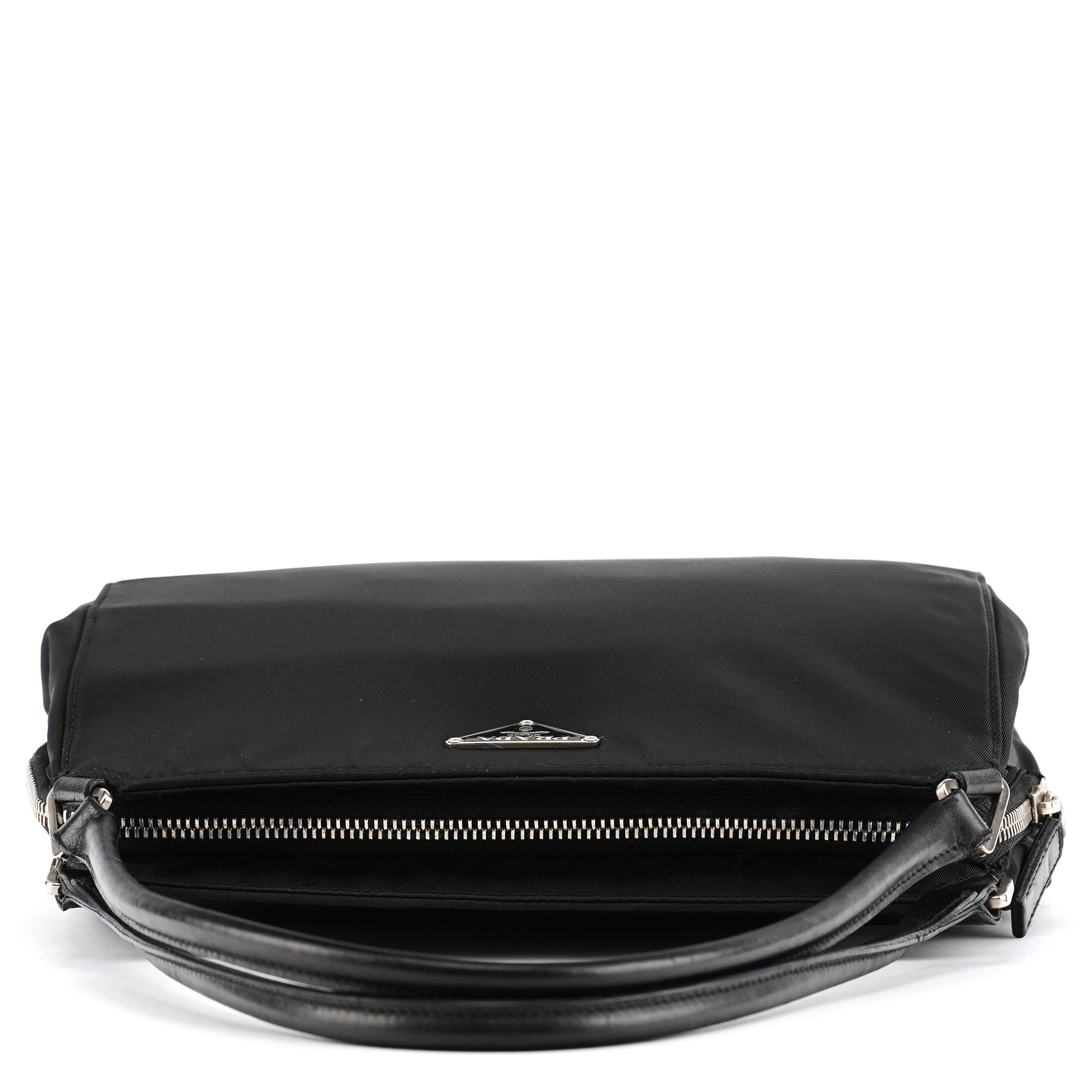 Prada B11091 Black Tessuto Chic Nylon Shoulder Bag