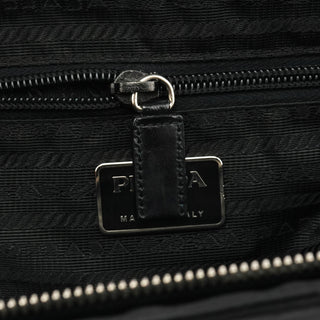 Prada B11091 Black Tessuto Chic Nylon Shoulder Bag