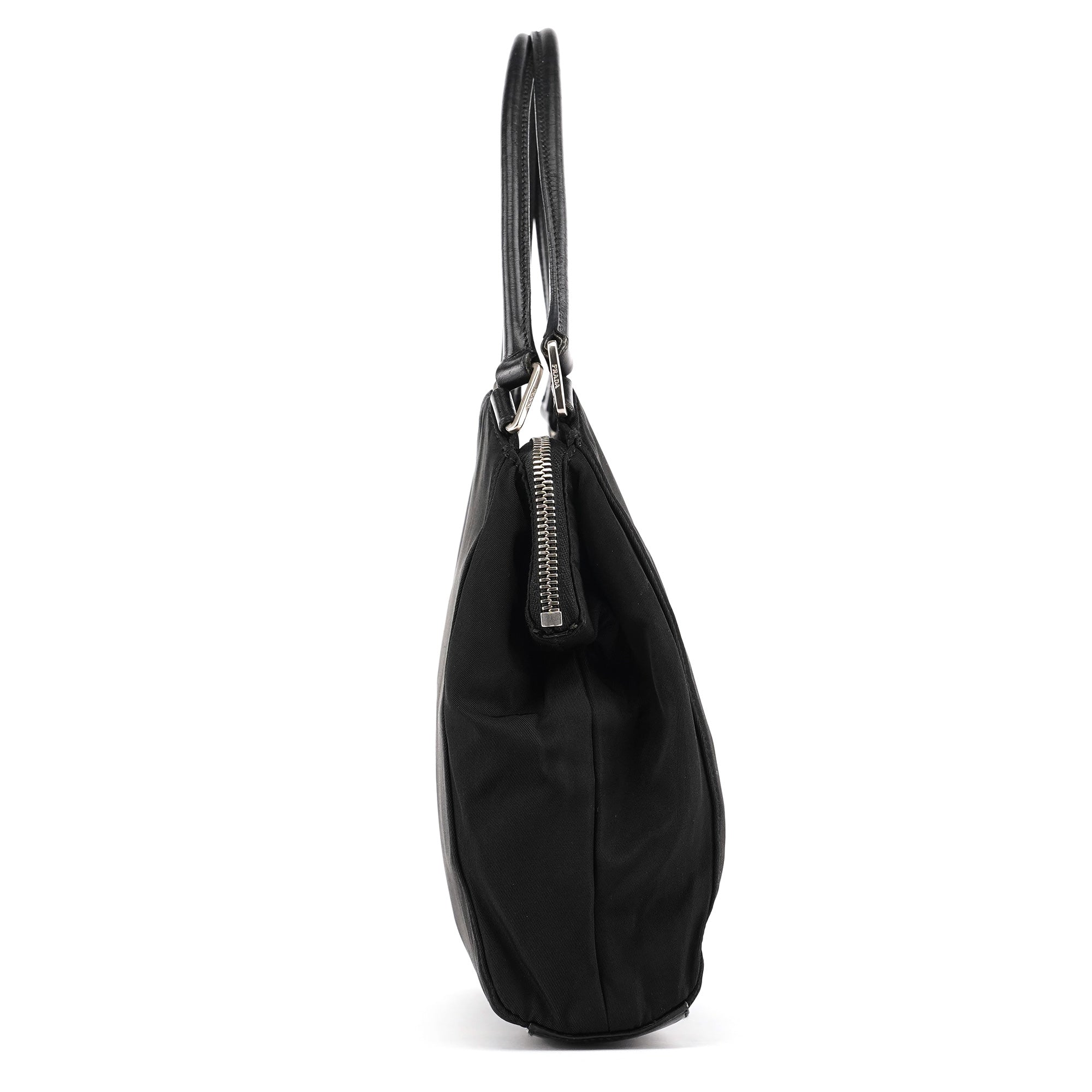 Prada B11091 Black Tessuto Chic Nylon Shoulder Bag