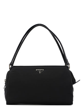 Prada B11093 Black Tessuto Chic Shoulder Bag