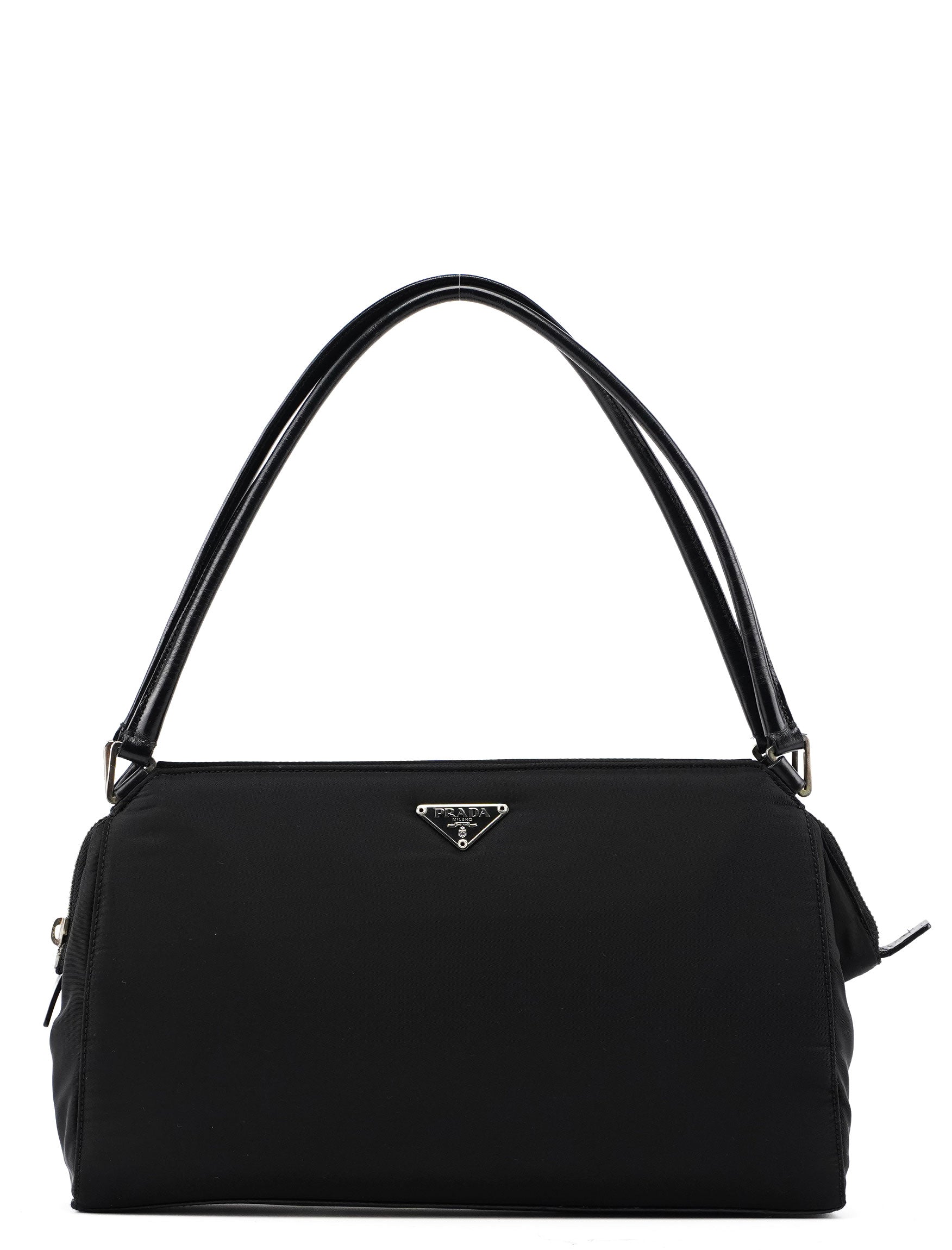 Prada B11093 Black Tessuto Chic Shoulder Bag