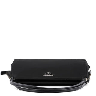 Prada B11093 Black Tessuto Chic Shoulder Bag