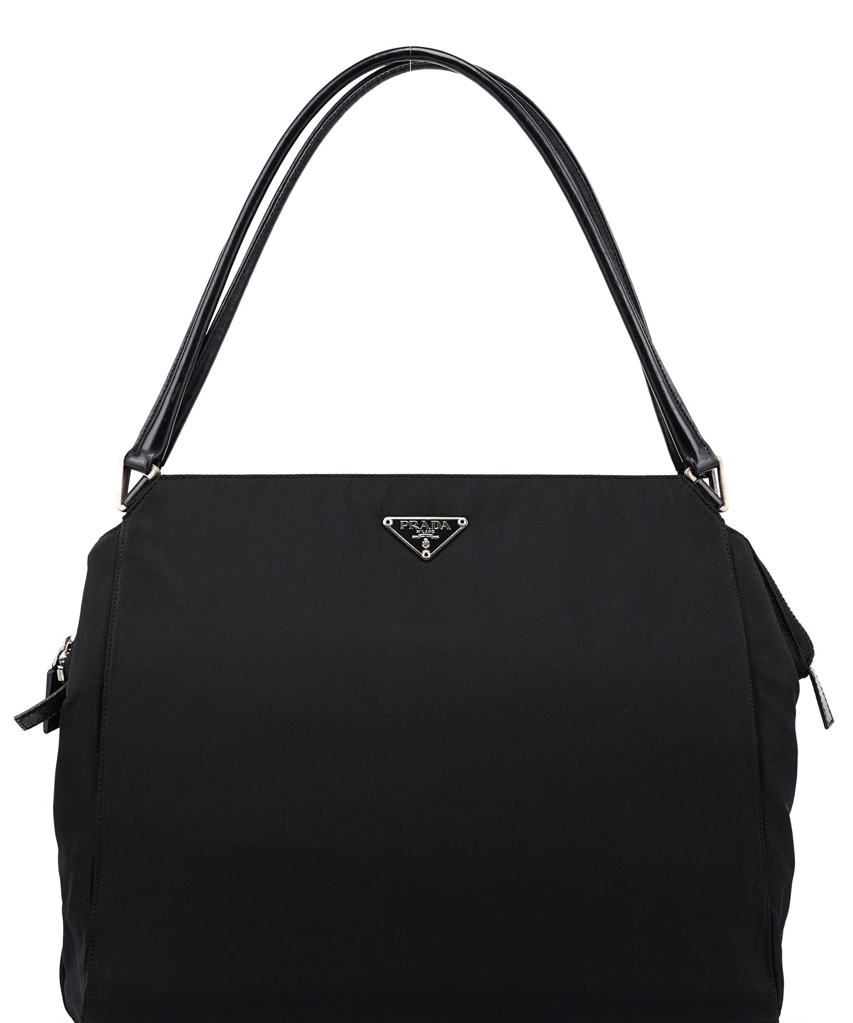 Prada B11093 Black Tessuto Chic Shoulder Bag