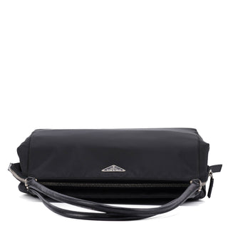 Prada B11093 Black Tessuto Chic Shoulder Bag