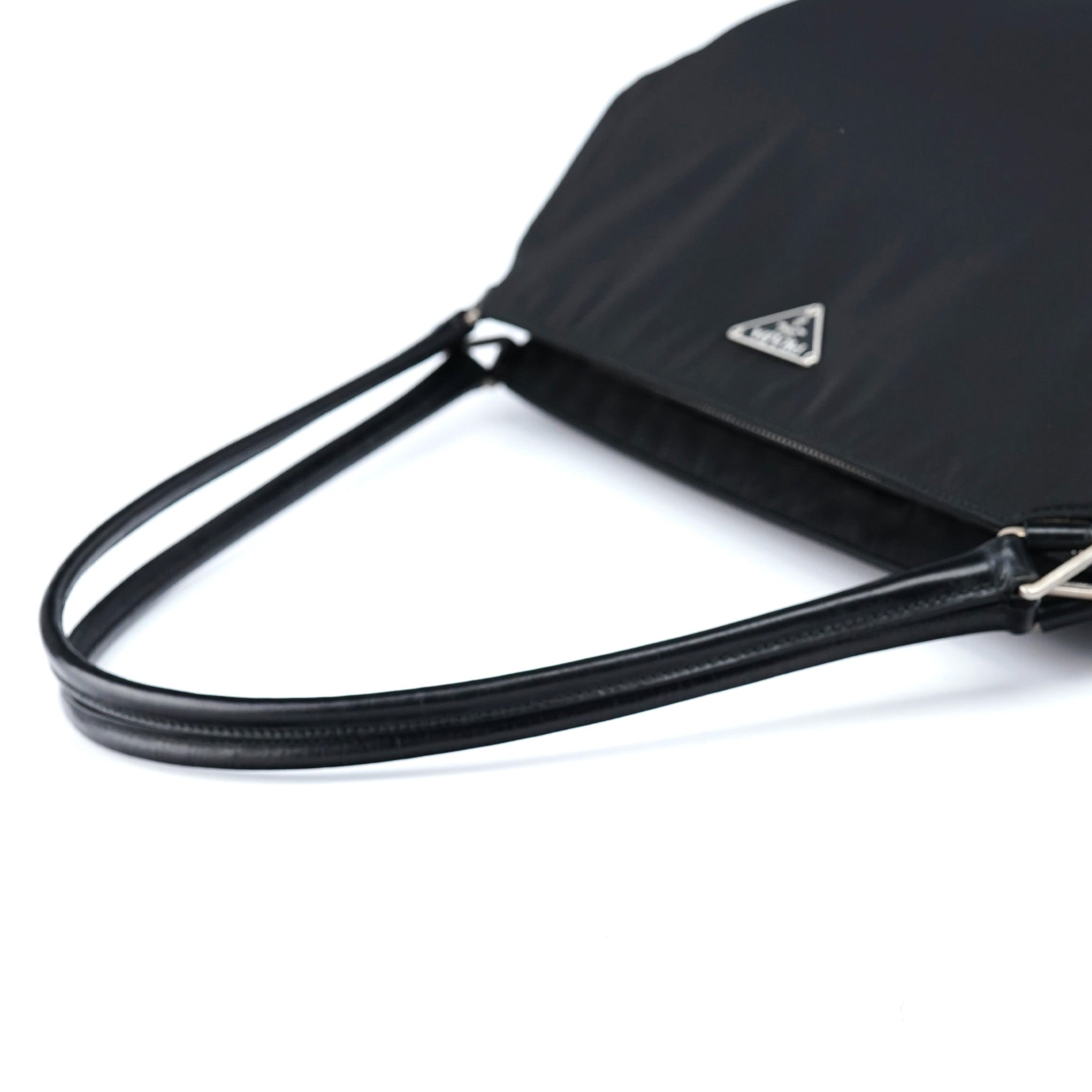 Prada B11093 Black Tessuto Chic Shoulder Bag