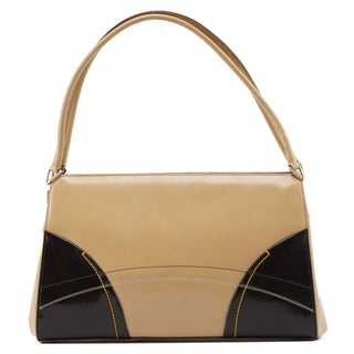 Prada B11106 Beige Spazzolato Chic Handbag