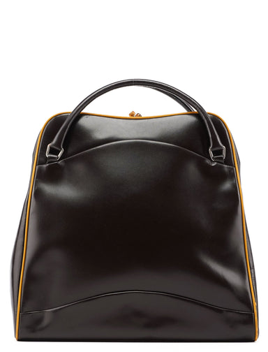 Prada B11163 Brown Calfskin Bag