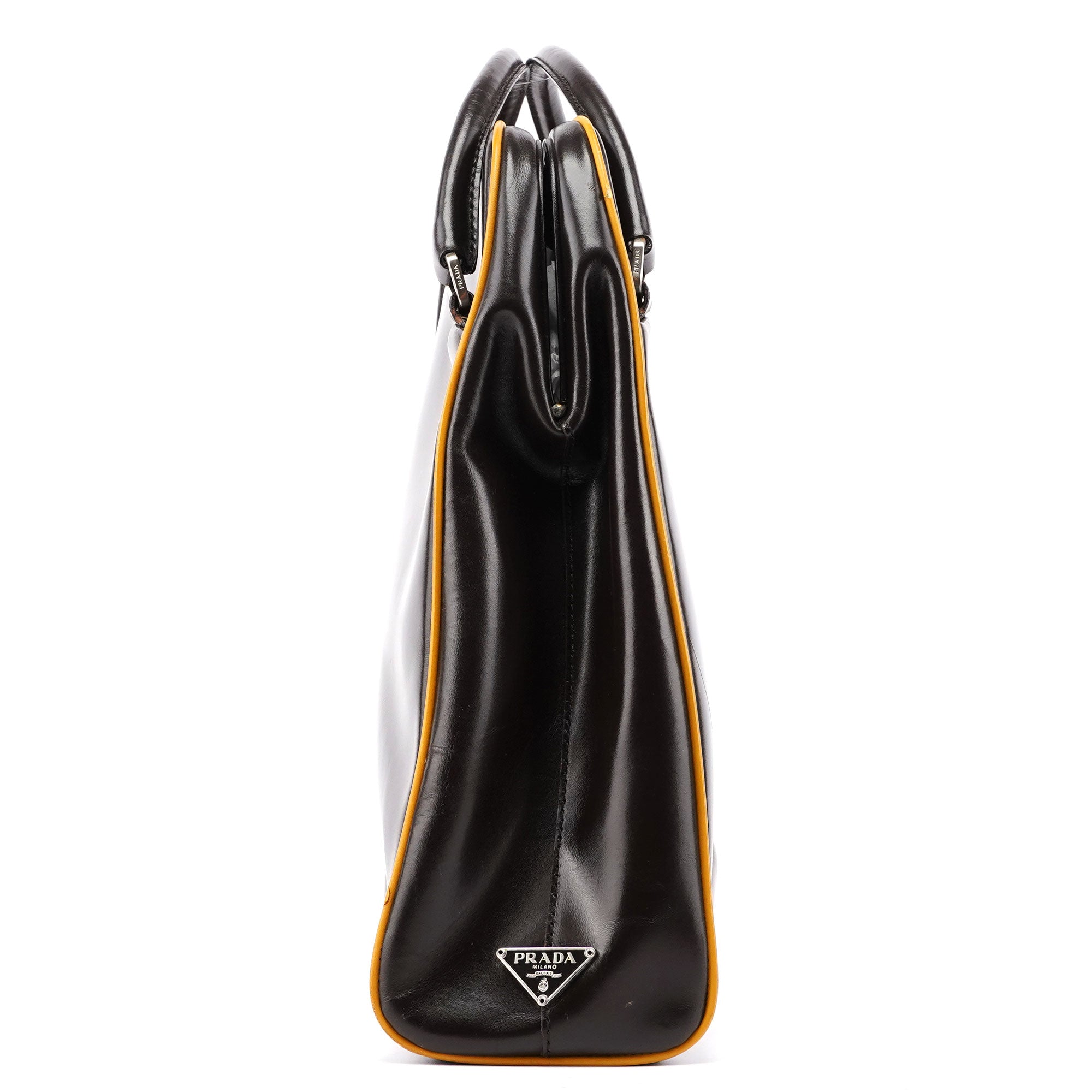 Prada B11163 Brown Calfskin Bag