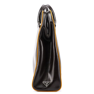 Prada B11163 Brown Calfskin Bag