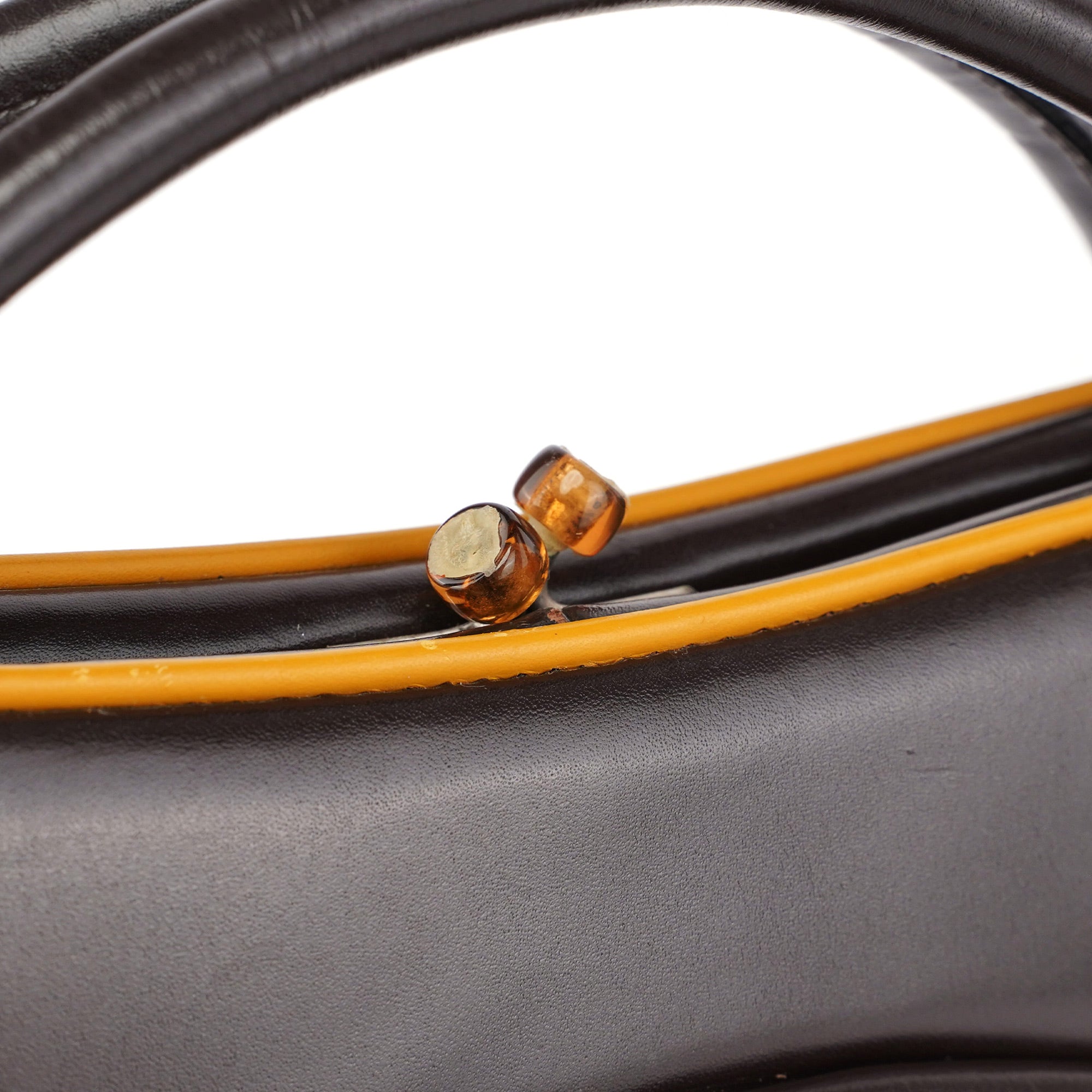 Prada B11163 Brown Calfskin Bag