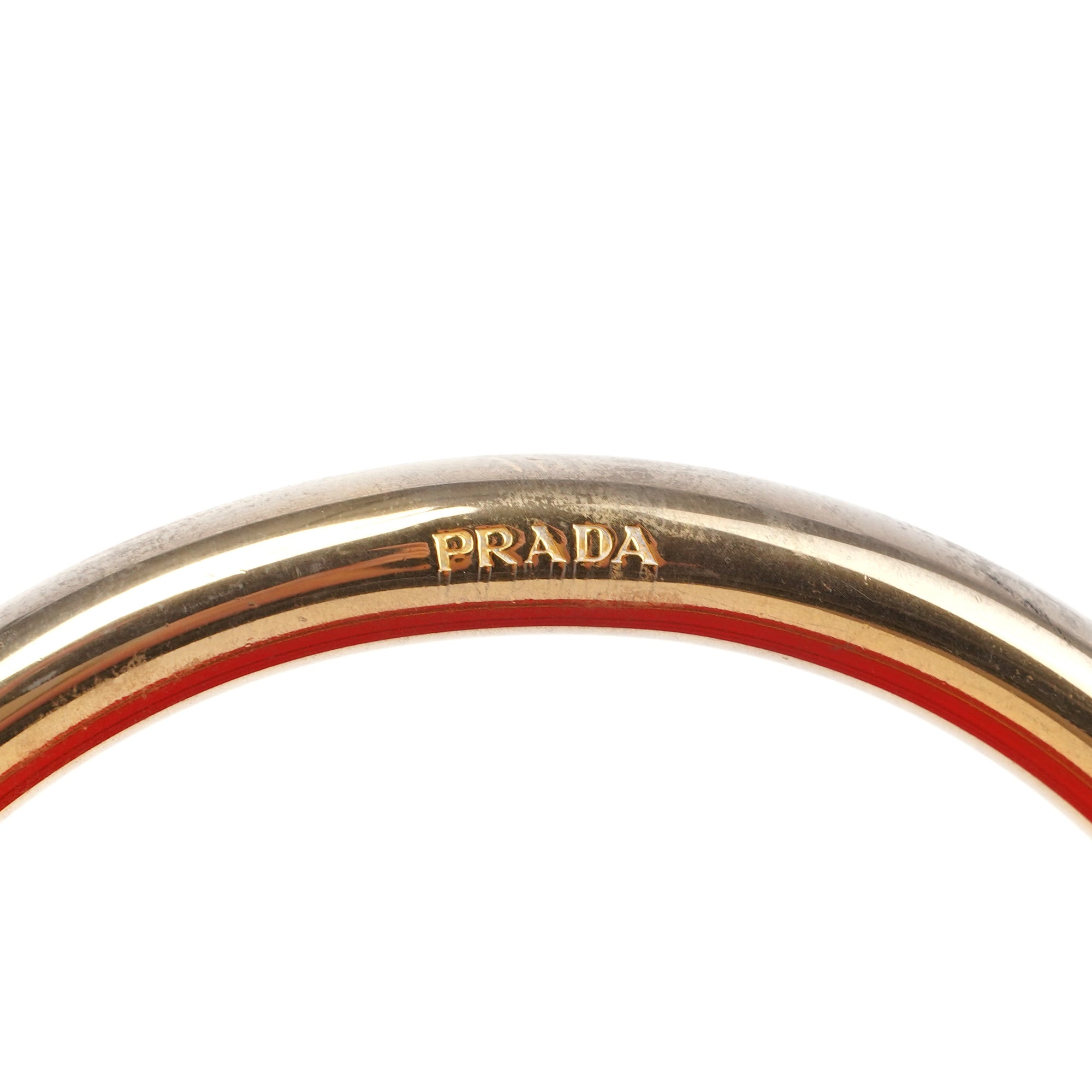 Prada B2513 Sac cabas Tessuto Metallo rouge