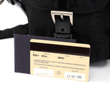 Prada B2811 Rucksack aus schwarzem Nylon