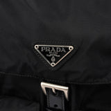 Prada B2811 Rucksack aus schwarzem Nylon