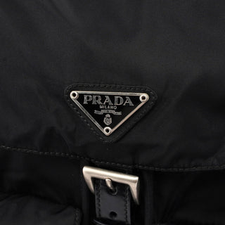 Prada B2811 Black Backpack