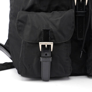 Prada B2811 Black Backpack