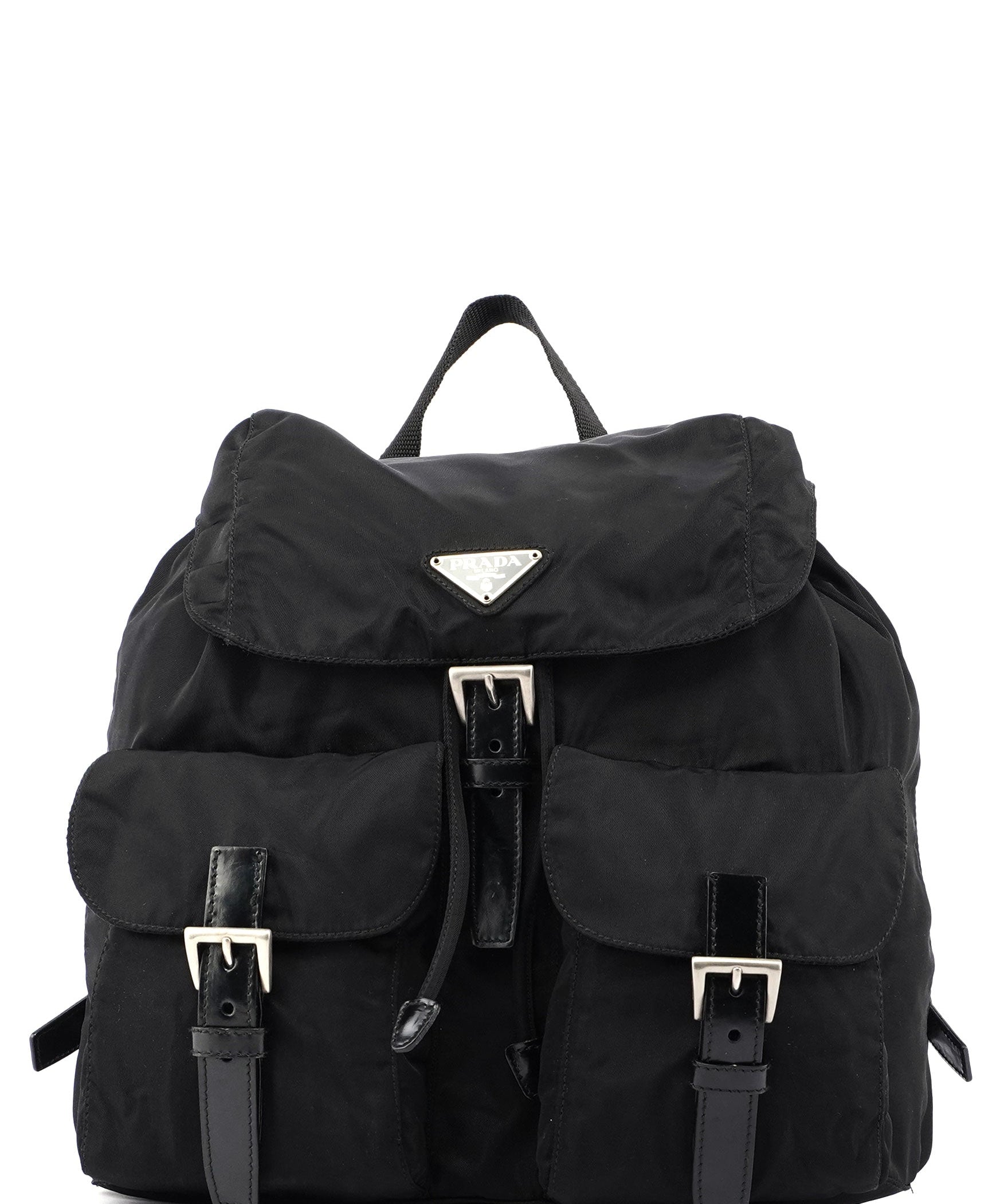 Prada B2811 Black Backpack