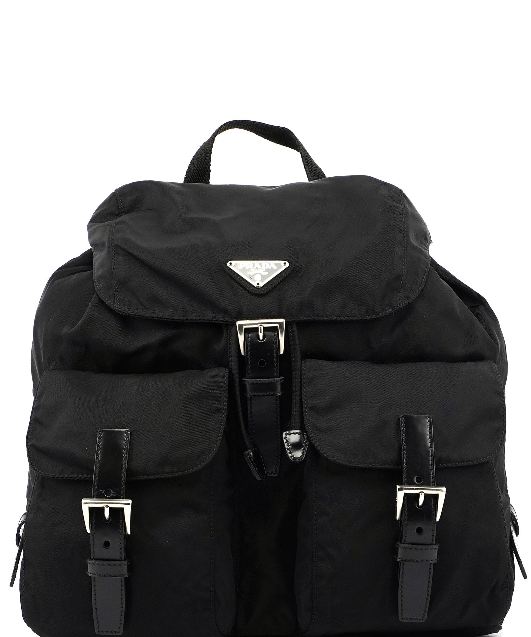 Prada B2811 Black Backpack