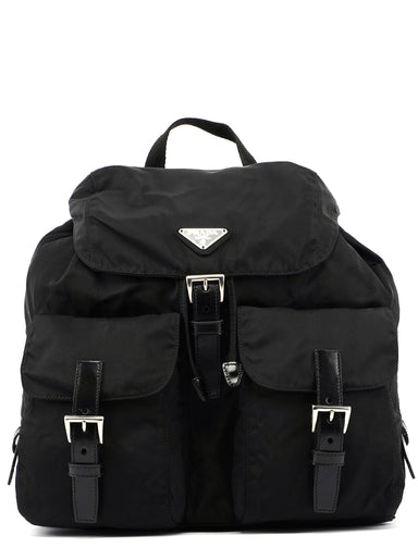 Prada B2811 Black Backpack