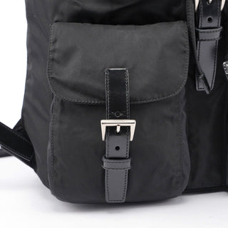 Prada B2811 Black Backpack