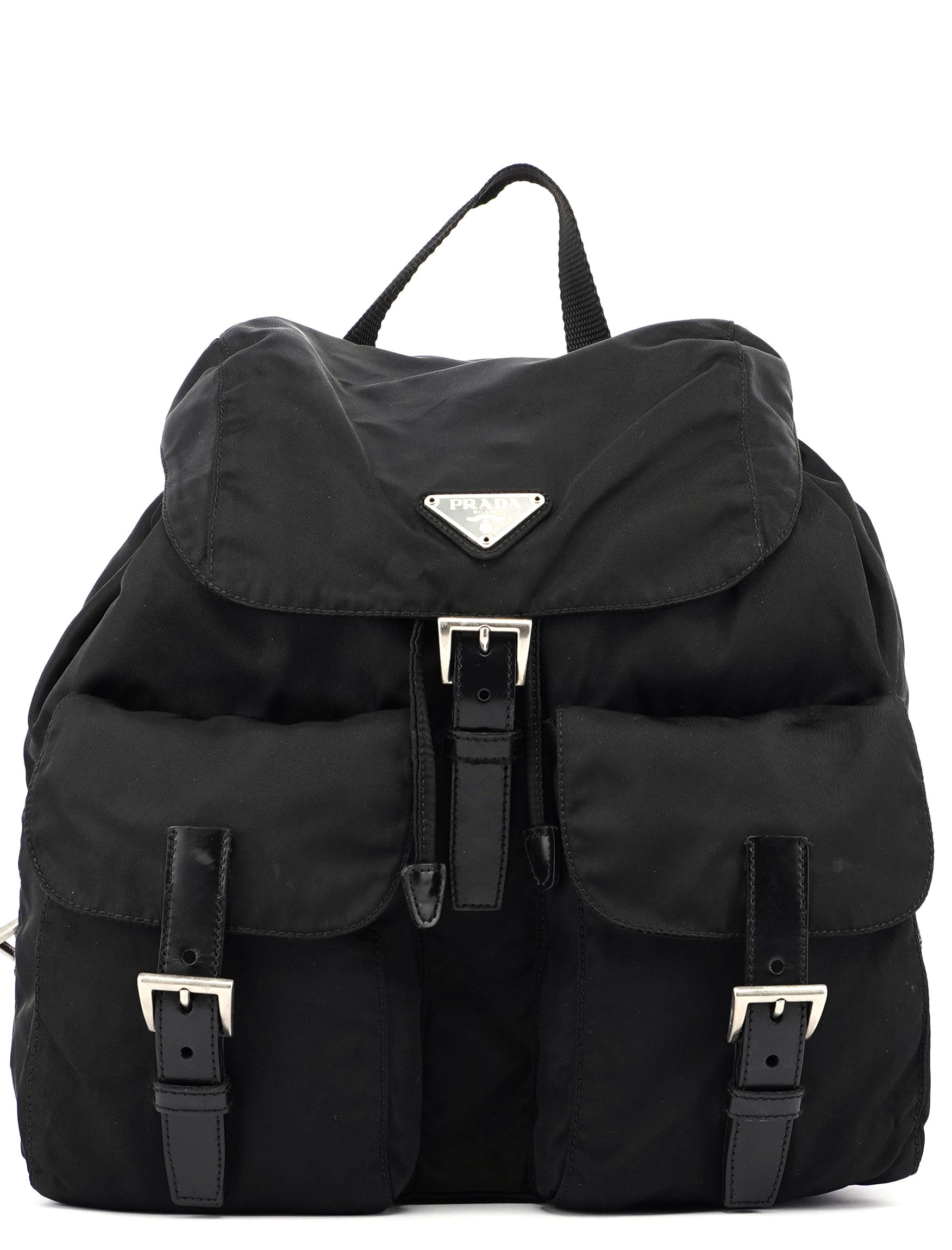 Prada B2811 Black Backpack