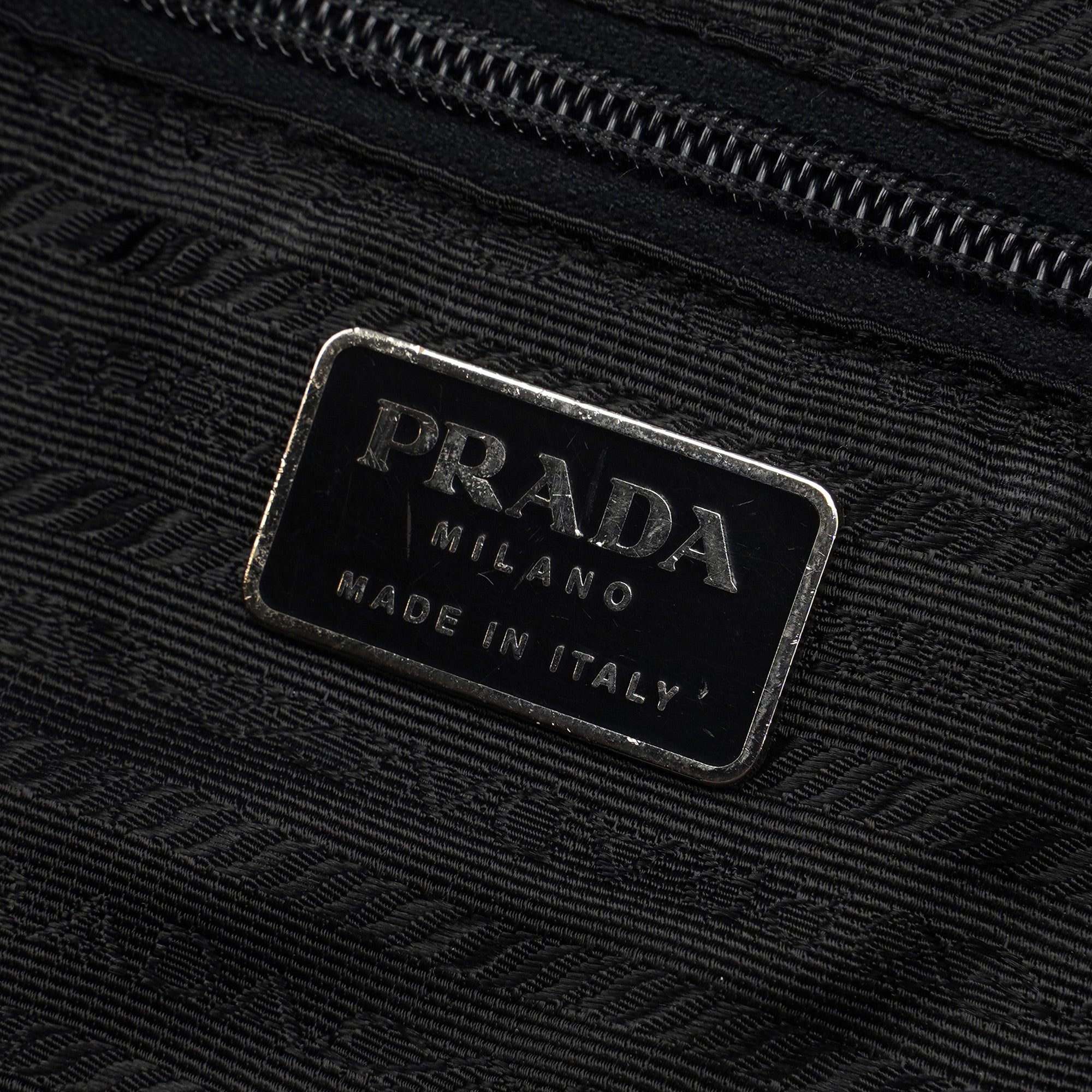 Prada B2811 Black Backpack