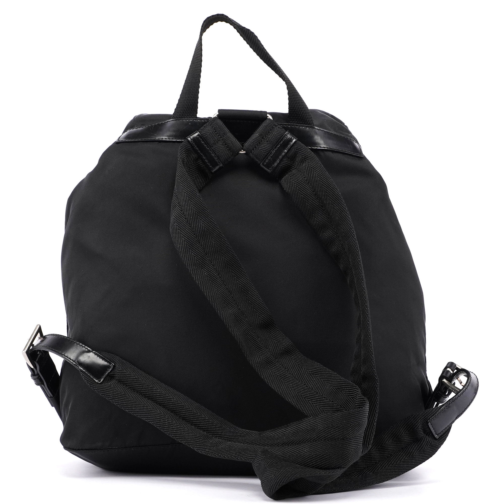 Prada B2811 Black Backpack