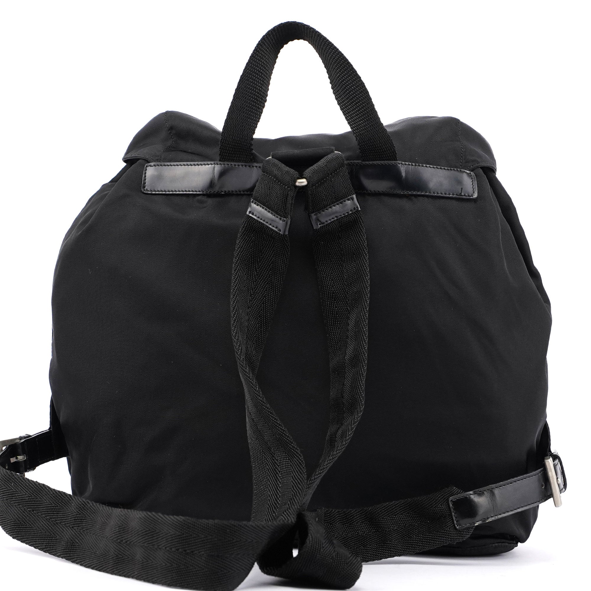 Prada B2811 Black Backpack