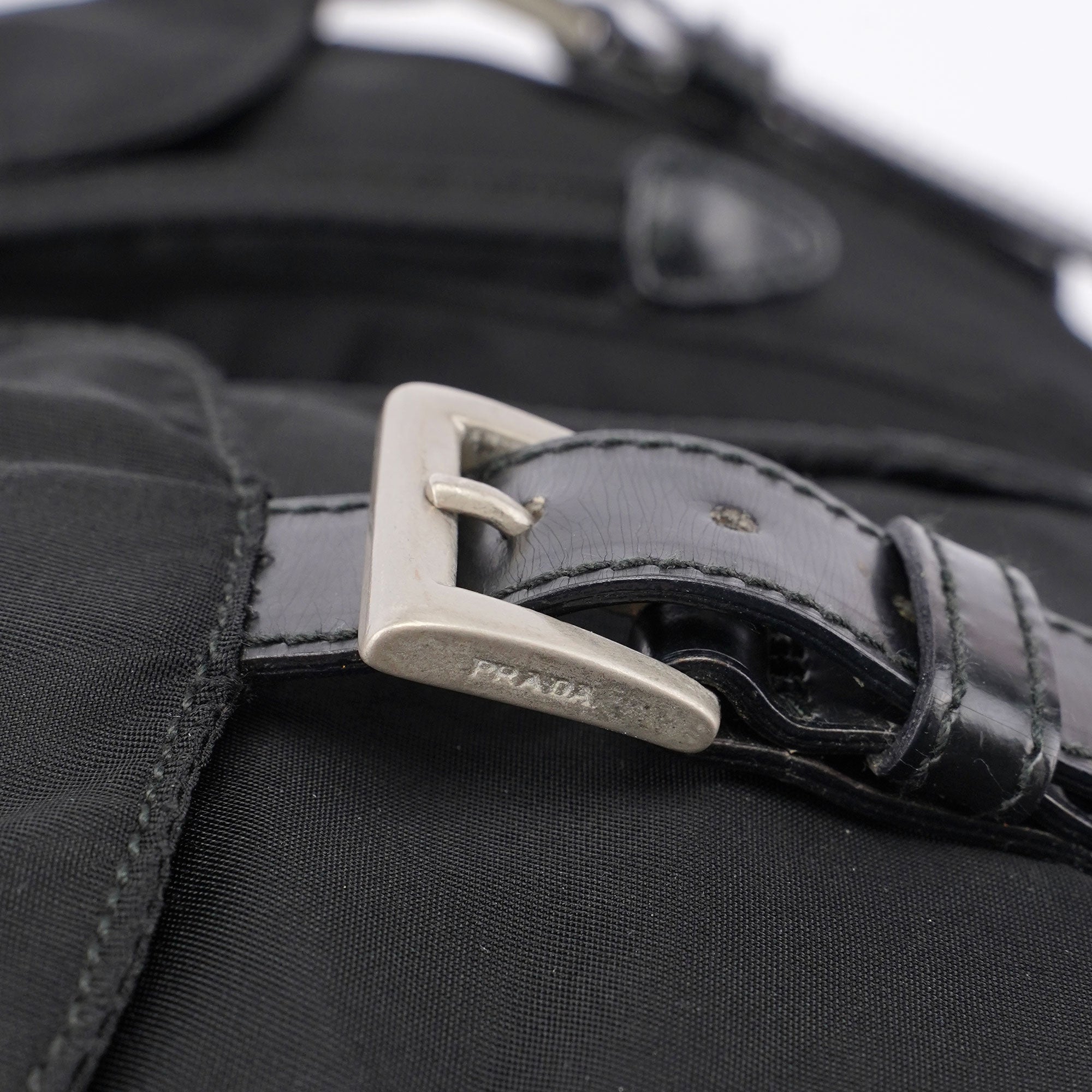 Prada B2811 Black Backpack