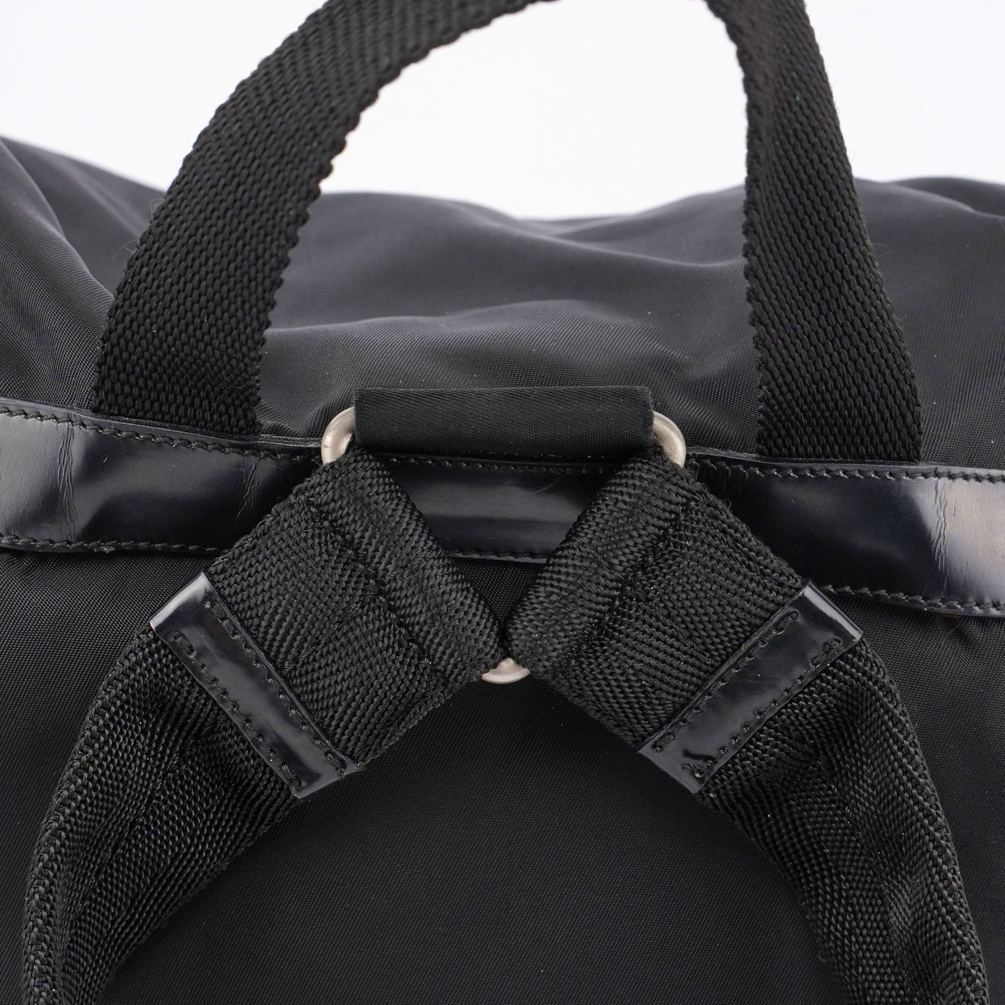 Prada B2811 Black Backpack