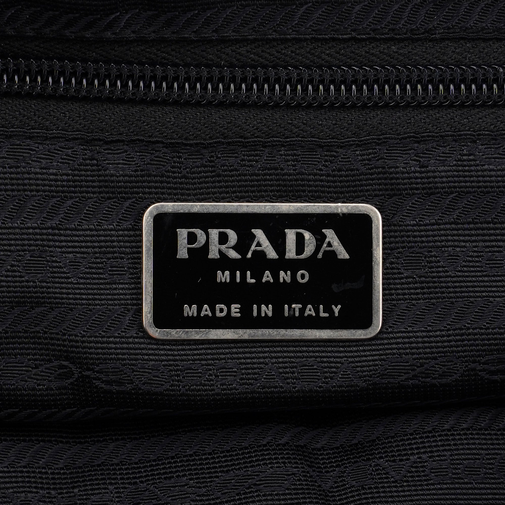 Prada B2811 Black Backpack