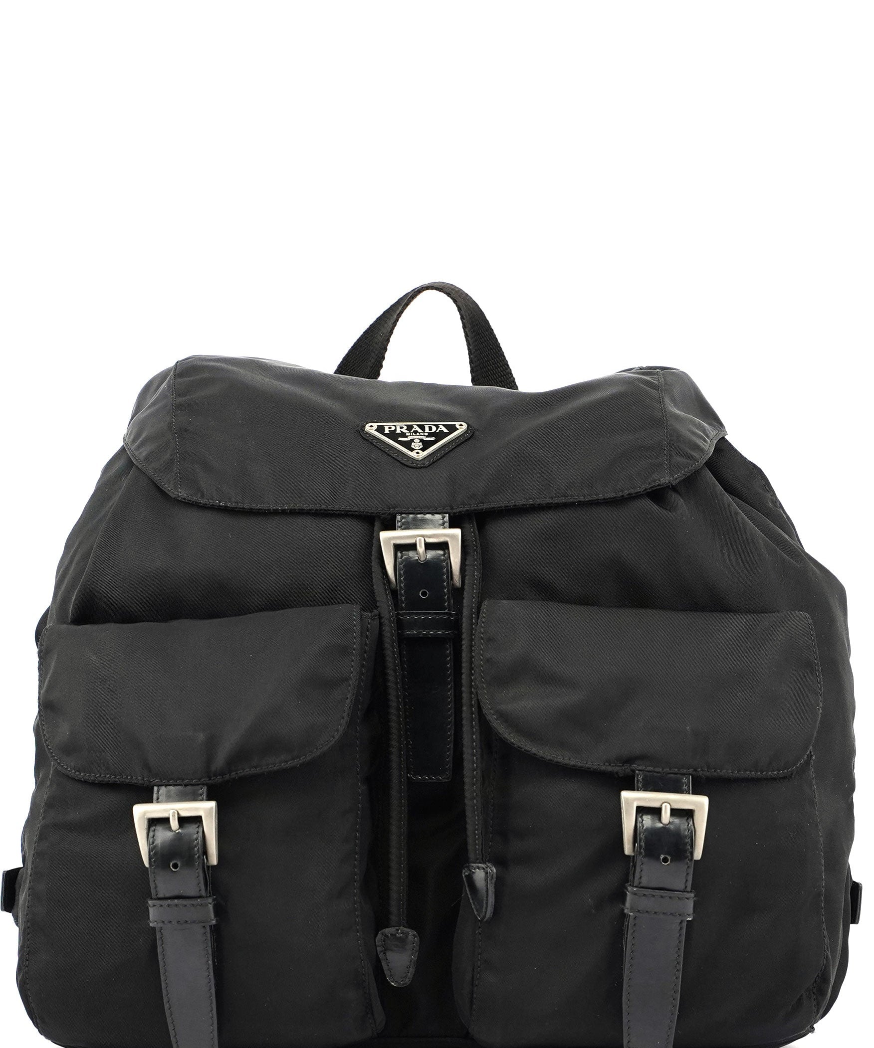 Prada B2811 Black Backpack