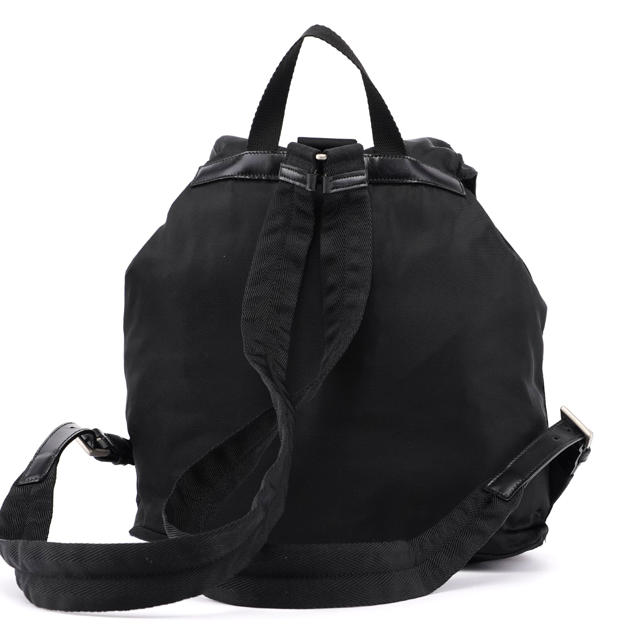 Prada B2811 Black Backpack